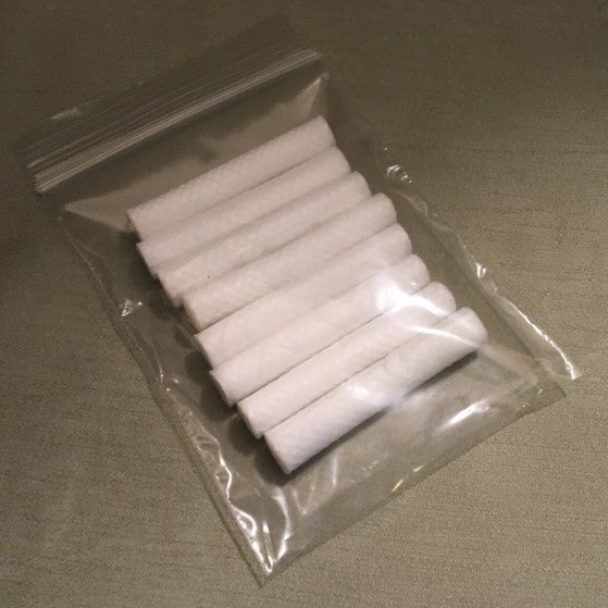 Aromatherapy nasal inhaler, refillable aluminum