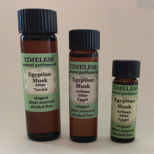 TIMELESS Premium Egyptian Musk Attar enhances your unique body chemistry.