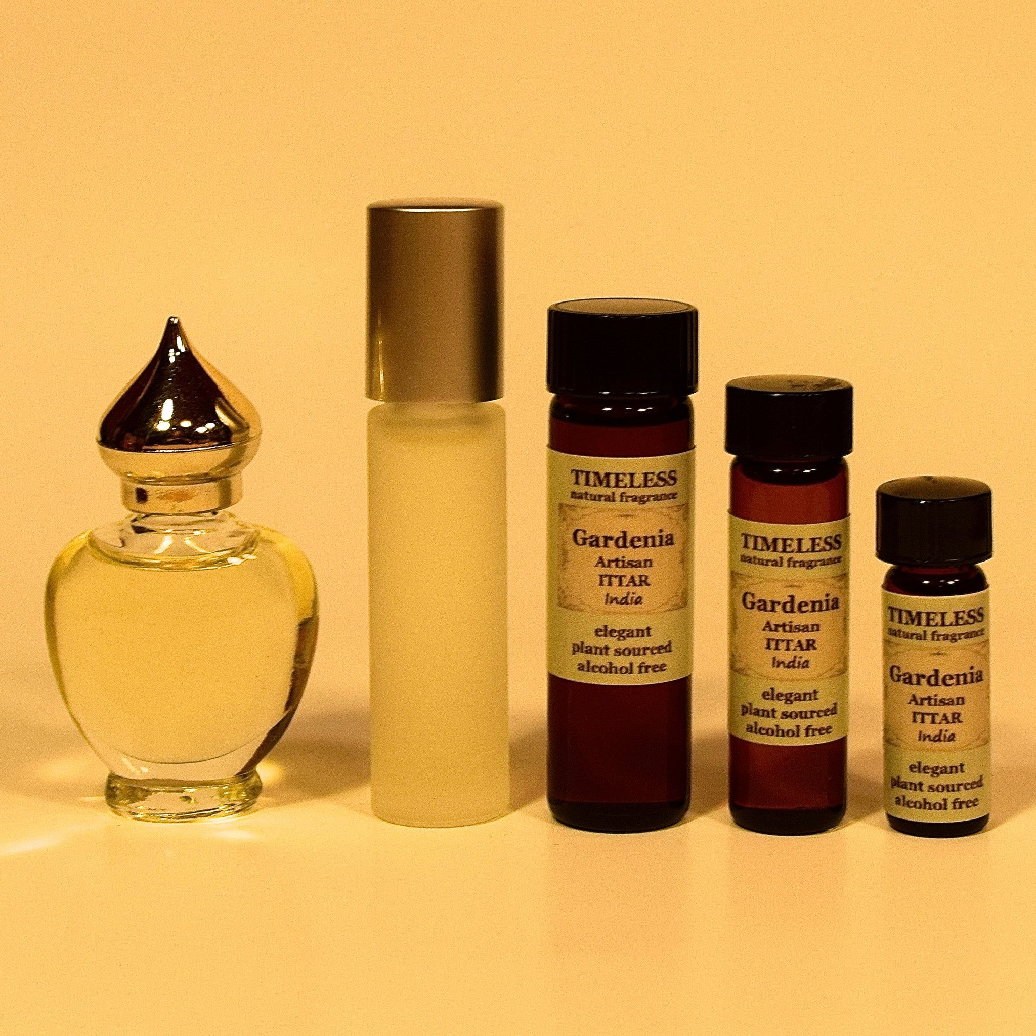 Gardenia Natural Perfume Oil - Rainwater Botanicals