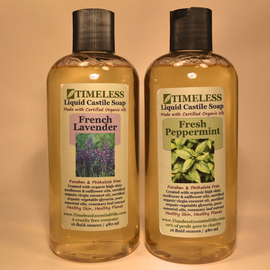 Organic Liquid Castile Soap - 16 ounce Refill