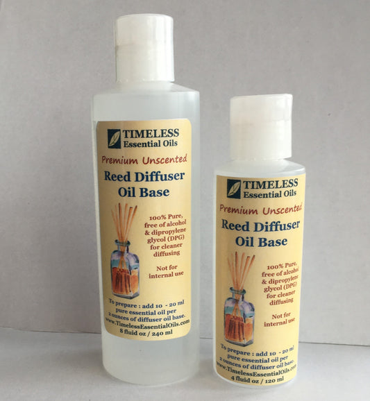 Reed Diffuser Oil Base, Premium, Unscented