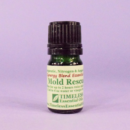 TIMELESS Essential Oils Mold Rescue Synergy Blend helps eliminate musty household odors and reduce mold spores