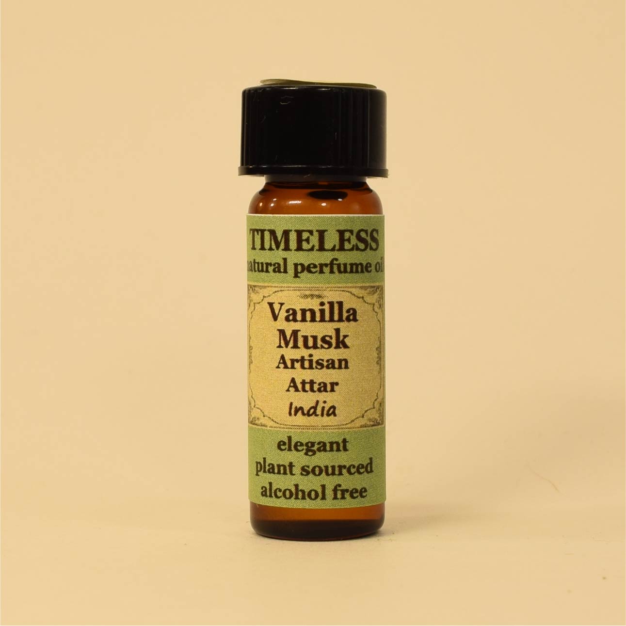 TIMELESS Vanilla Musk Attar, sweet, earthy and sensual fragrance