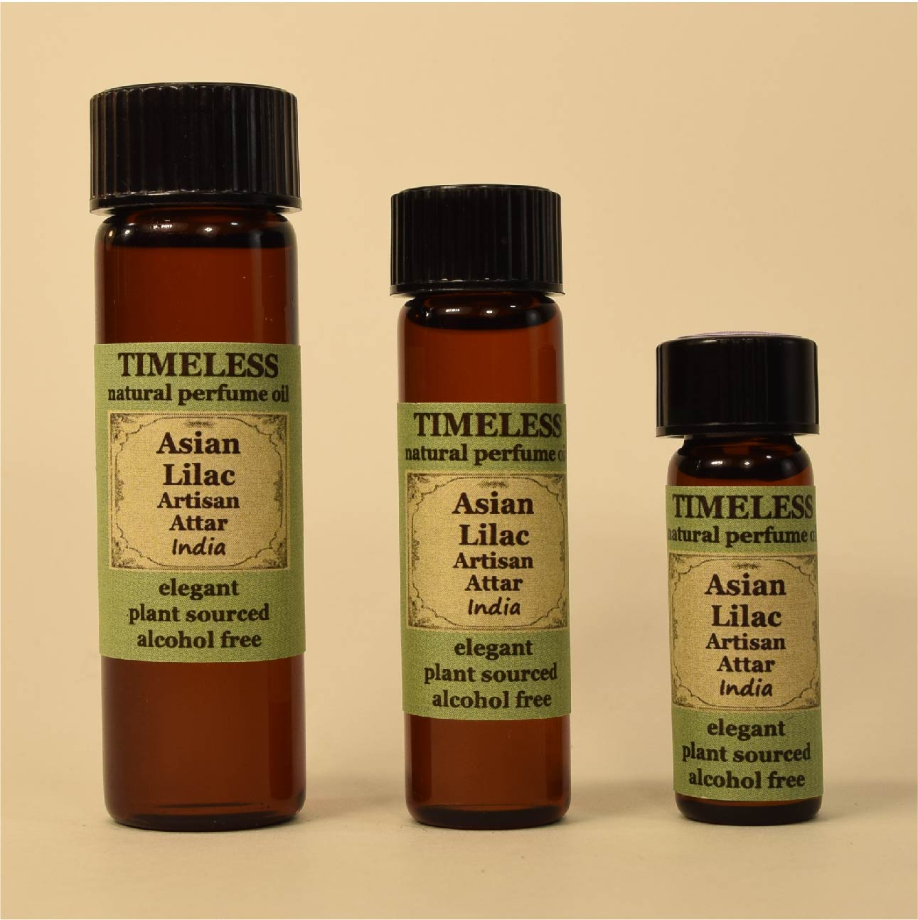 TIMELESS  Asian Lilac Attar has a light, refreshing floral scent.