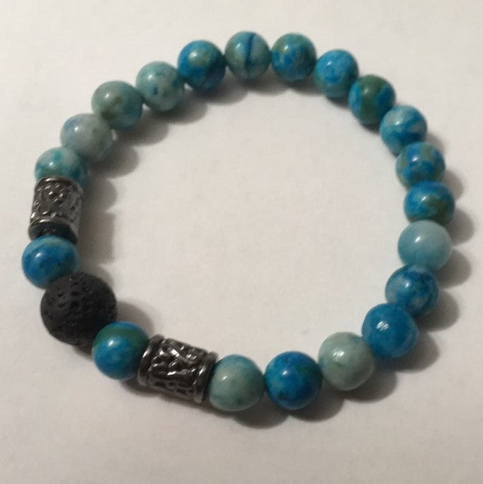 Diffuser Bracelet, Imperial Jasper