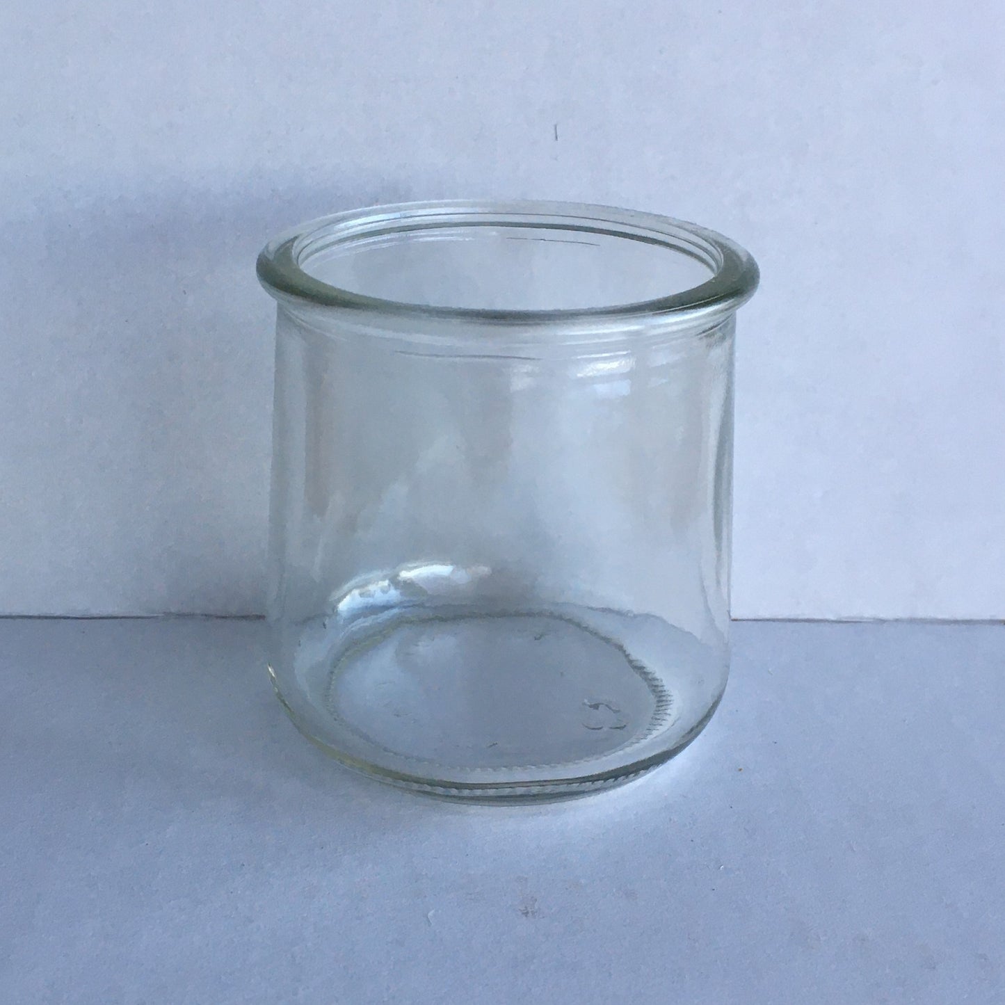 Glass Candle Jars - set of 4