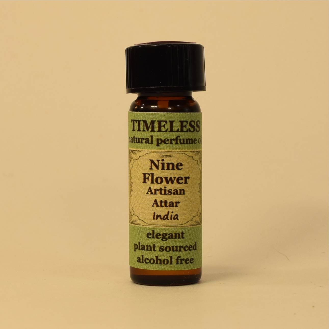 TIMELESS Nine Flower Attar is an exotic oriental floral blend with a sensual musky base note