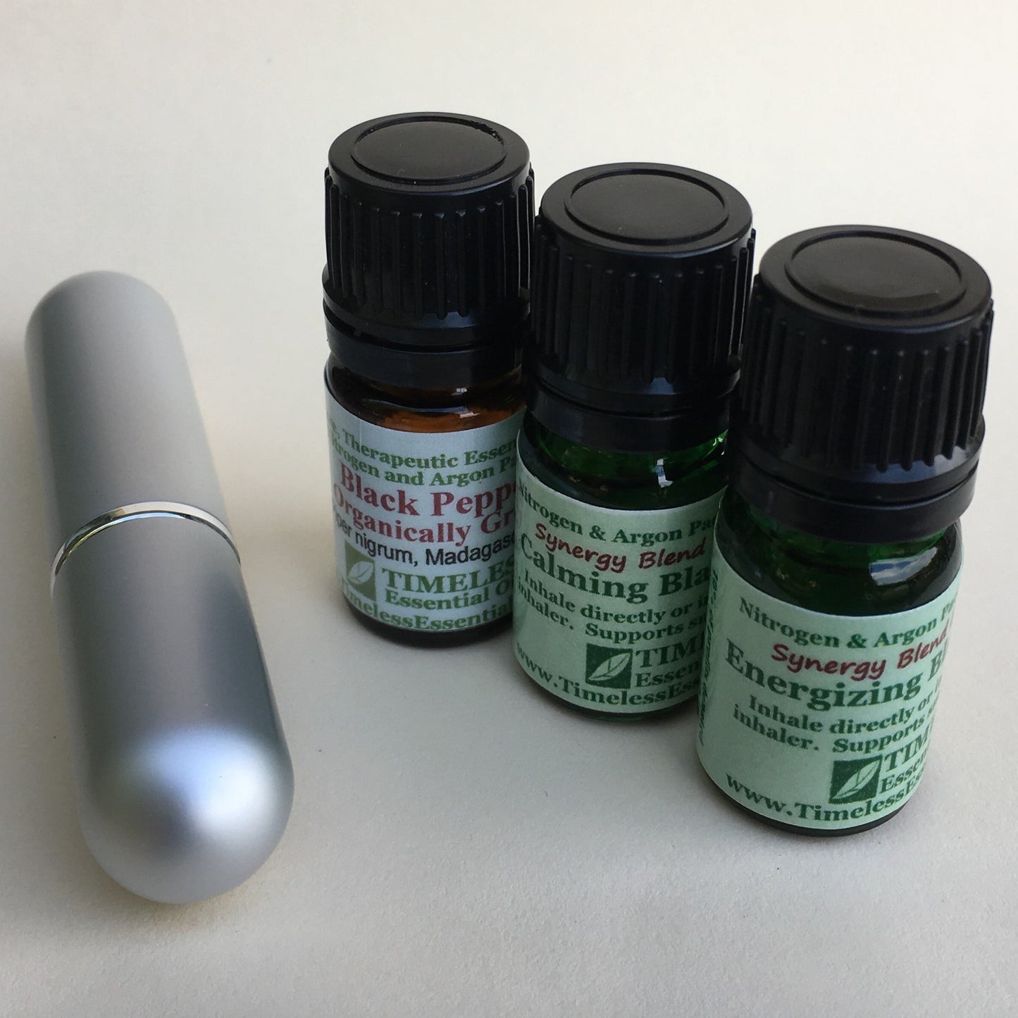 Organic Black Pepper Aromatherapy Inhalers for Smoking Cessation