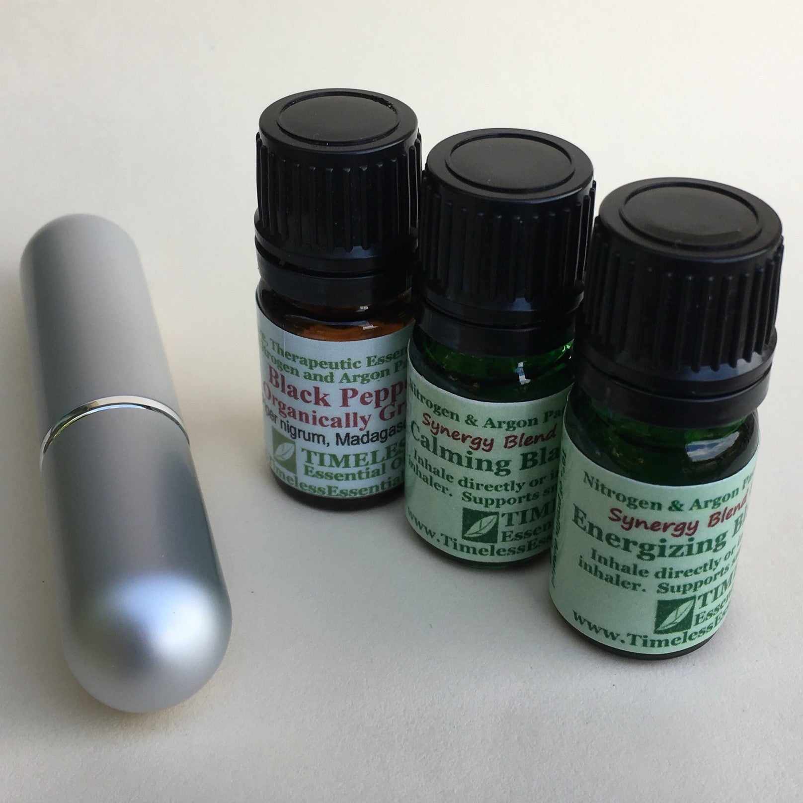 Organic Black Pepper Aromatherapy Inhalers for Smoking Cessation