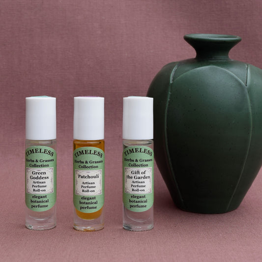 Botanical Roll-on Perfume Collection - Herbs & Grasses