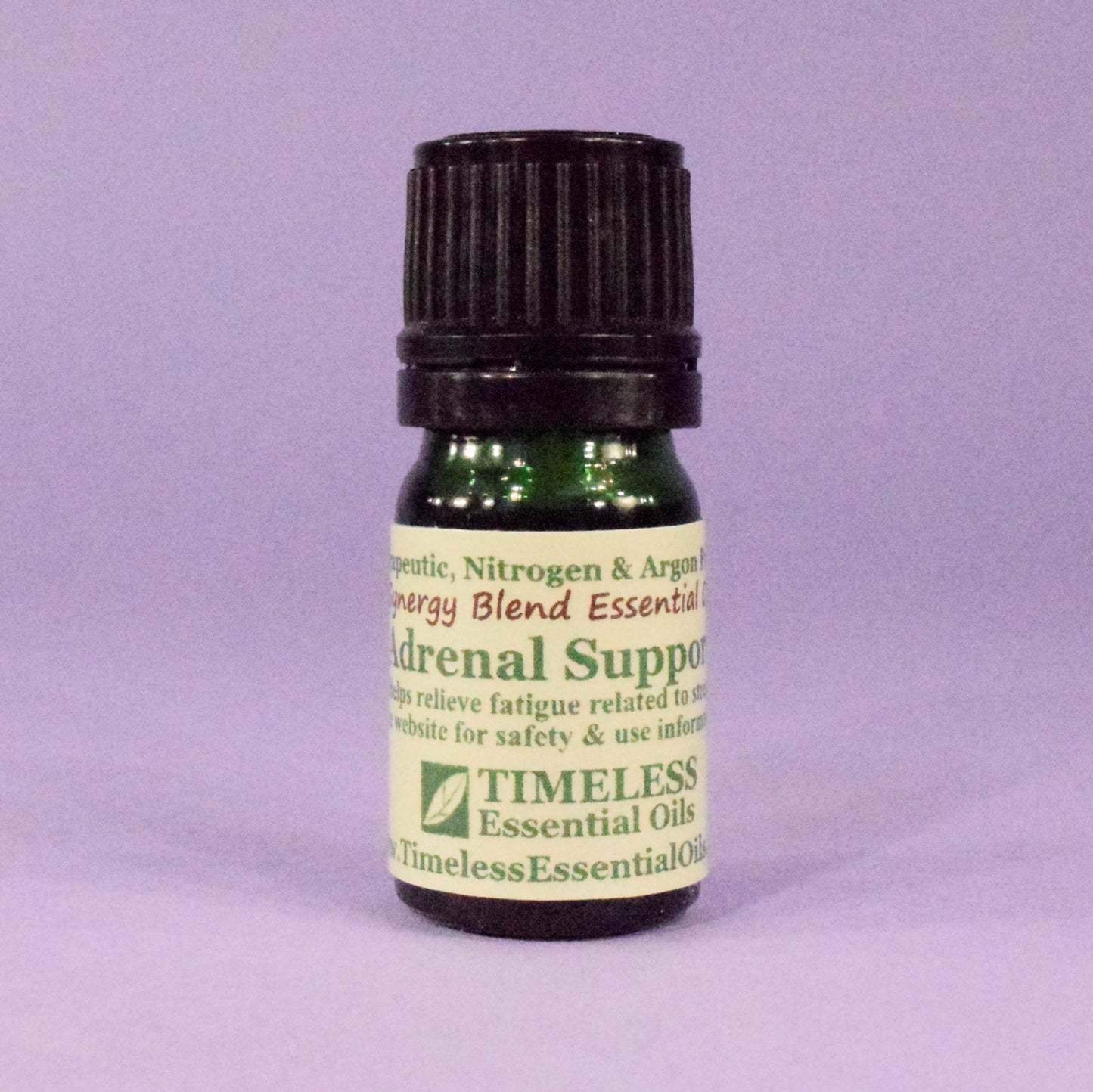 TIMELESS Adrenal Support Synergy Blend helps relieve fatigue related to stress.  