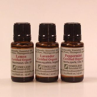 Organic Best Sellers : Essential Oil Trio